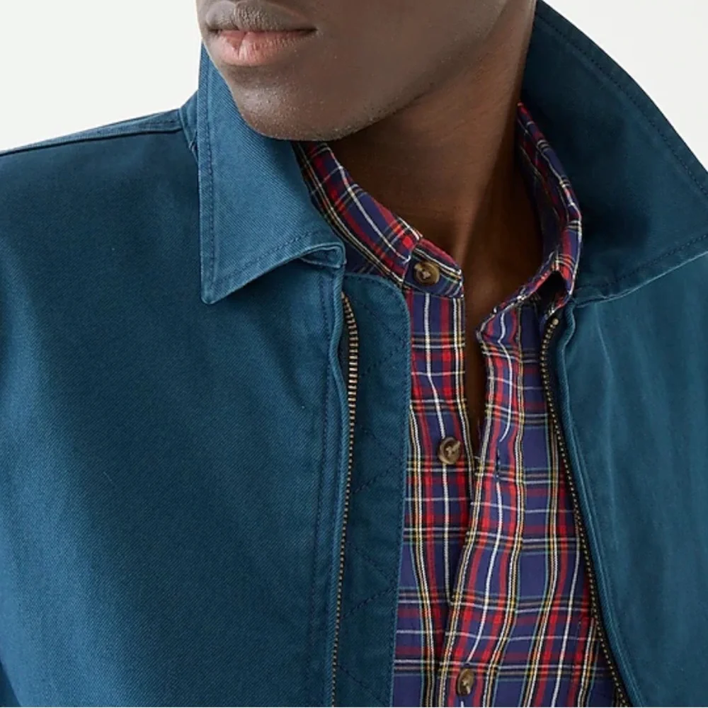 J. Crew Men's Harrington Jacket in Cotton Twill, Medium